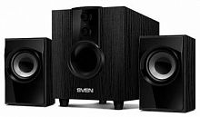 Колонки SVEN MS-107, чёрный, акустическая система 2.1, мощность(RMS): 5 Вт+2x2.5 Вт (SV-014810)