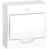 Бокс О/У Easy9 навес. с бел. двер. 1 ряд 8мод IP40 IK07 63А 2 клеммы Systeme Electric EZ9E108P2SRU (1/4)