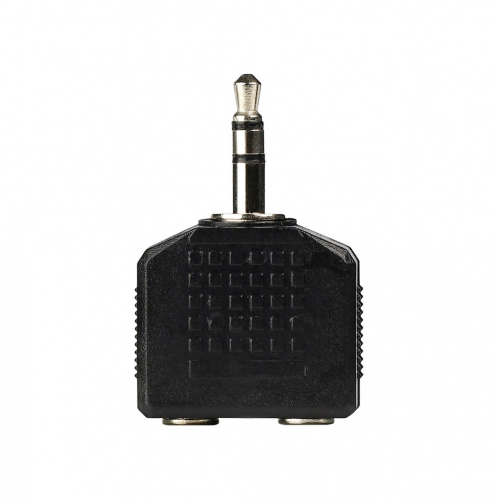 Адаптер-переходник для наушников Smartbuy Jack 3.5 мм (M) -2х3.5 мм (F) блочный (A202)/200