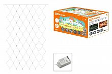 Гирлянда новогодняя "Сеть" 1,5х1,5 м, белый свет, 8 режимов, наружное использование, IP44, TDM (SQ0361-0030)