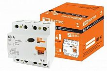 УЗО ВД1-63 4Р 63А 30мА тип А TDM (SQ0203-0090)