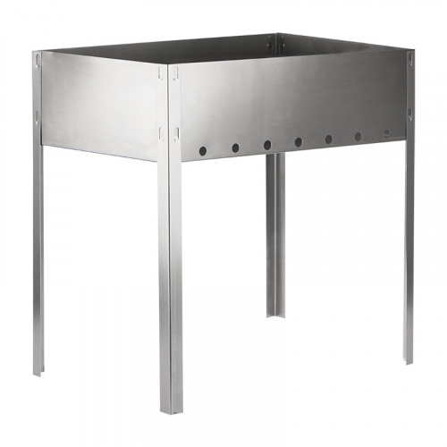 Мангал сборный "ЭКОНОМ" в гофрированной картонной коробке с шампурами СОКОЛ (1/10) (62-0008) фото 7 Мангал сборный "ЭКОНОМ" в гофрированной картонной коробке с шампурами СОКОЛ (1/10) (62-0008) фото 7