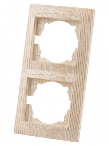 Рамка 2-х постовая вертикальная сосна , с/у, "Лама" (20/240) TDM (SQ1815-0333) фото 5 Рамка 2-х постовая вертикальная сосна , с/у, "Лама" (20/240) TDM (SQ1815-0333) фото 5