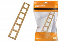 Рамка 6 постовая горизонтальная "ЭКО" (сосна) "Таймыр" (1/10/100) TDM (SQ1814-0234)