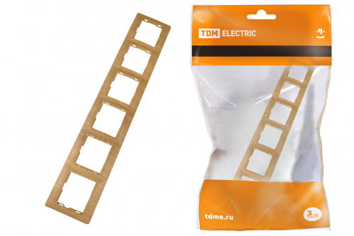 Рамка 6 постовая горизонтальная "ЭКО" (сосна) "Таймыр" (1/10/100) TDM (SQ1814-0234) Рамка 6 постовая горизонтальная "ЭКО" (сосна) "Таймыр" (1/10/100) TDM (SQ1814-0234)