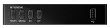 Ресивер DVB-T2 Hyundai H-DVB440 черный