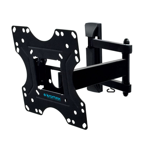 Кронштейн для LED/LCD телевизоров Kromax OPTIMA-214 black,20"-43",нак. +5° -12°, пов. 180°, 8 шт/уп. (29011)