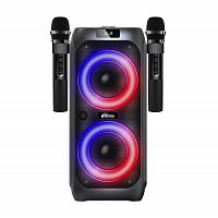 Портативная акустика напольная RITMIX SP-500B черный, Bluetooth, FM-радио, RGB-подсветка, AUX, USB, microSD, 3600 мАч, 40 Вт (1) (80006427)