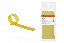 Хомут-липучка ХЛ 12х135 мм желтый (20 шт) TDM (1/10/200) (SQ0515-0717)