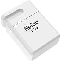 Флеш-накопитель яUSB 3.0  128GB  Netac  U116  белый (NT03U116N-128G-32WH)