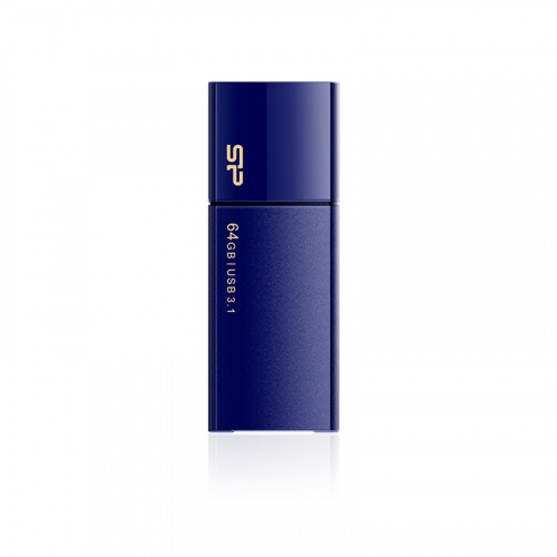 Флеш-накопитель USB 3.0  64GB  Silicon Power  Blaze B05  синий (SP064GBUF3B05V1D)