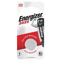 Элемент питания ENERGIZER  CR 2025  Lithium (1бл)   (10/140) (E301021602)
