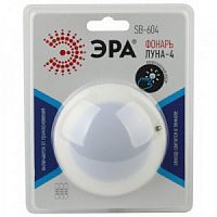 Фонарь ЭРА SB-604 пушлайт подсветка Луна-4 с сенсорным выключателем 3xAAA серебр. 1 шт в блистере (1/12/72/1296) (Б0029190)