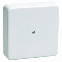 Монт.расп.короб ЭРА Коробка распаячная 100х100х30 (без клеммы) белая IP40 ЭРА (1/50/2400)