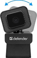Веб-камера DEFENDER G-lens 2596 QHD 4K 2160p, 12МП, черный (1/20) (63196)