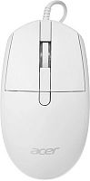 Мышь проводная Acer OMW401 белый оптическая 2000dpi USB 4but (ZL.MCEEE.030)