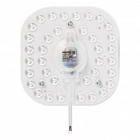 Модуль светодиодный SMARTBUY квадратный 18 Вт, 6500K, 220-240В, кол-во диодов: 36 шт, LED2835, 1600 лм, угол 120°, IC Driver, 110*110*30 мм, магнитное (SBL-M-18W-65K)
