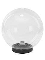 Светильник TDM НТУ 03-100-301 шар d=300 мм IP54 (прозрачный ПММА, основание плоское ПК 145, Е27) (1/1) (SQ0330-0628)