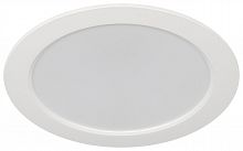 Светильник светодиодный ЭРА встраиваемый DOWNLIGHT 17-15-3K круглый 15Вт 3000К (1/30) (Б0057422)