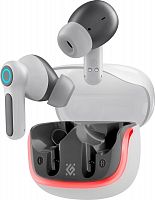 Наушники внутриканальные DEFENDER CyberDots 290 игровые TWS, Bluetooth, белый (1/100) (63290)