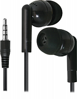 Наушники внутриканальные DEFENDER Basic 617 вакуумные, шнур 1,1 м, черные (1/200) (63617)
