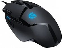 Мышь проводная игровая LOGITECH G402 Hyperion Fury black оптическая (4000dpi) USB2.0 (7but) черный  [910-004070] (1/8)