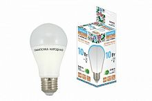 Лампа светодиодная НАРОДНАЯ НЛ-LED-A60-10 Вт-230 В-6500 К-Е27, (60х112 мм) (SQ0340-0119)