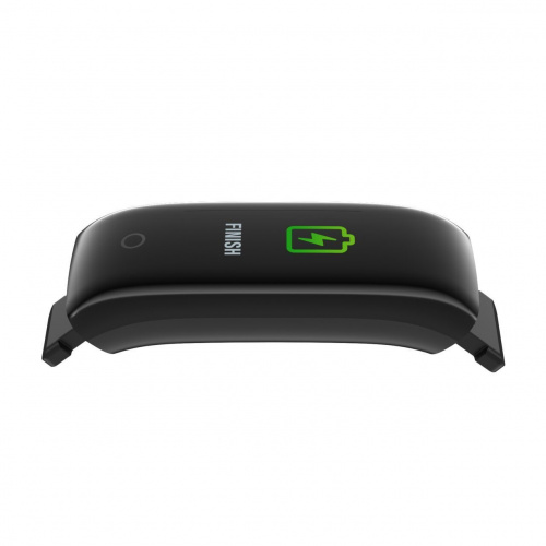 Фитнес браслет LOONA синхронизация Android/iOS мониторинг активности и здоровья сообщения русскоязычное приложение вибрация чёрный (FIT-011black)  (FIT-11black) фото 4