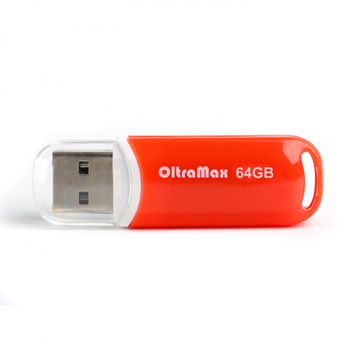 Флеш-накопитель USB 64GB OltraMax 230 оранжевый (OM-64GB-230-Orange) Флеш-накопитель USB 64GB OltraMax 230 оранжевый (OM-64GB-230-Orange)