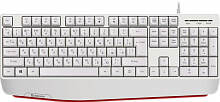 Клавиатура проводная DEFENDER Atom HB-546 RU,белый,104+FN,1.8м, белый (1/20) (45547)