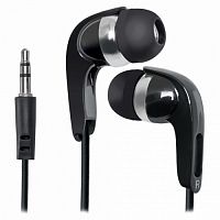 Наушники внутриканальные DEFENDER Basic 610 вакуумные, шнур 1.1 м, черные (1/50) (63610)