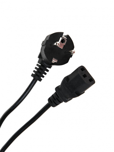 Кабель компьютер --> розетка 220V ( угловая Евровилка) <VDE> 3G*0,5mm2 Aopen <ACE021-1.8M> , 1,8m (1/60)