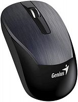 Беспроводная мышь GENIUS ECO-8015, BlueEye, 800-1000-1200-1600 dpi, 3 кн., встр.аккум., железно-серый (1/40) (31030011412)