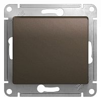 Механизм выключателя 1-кл. С/У GLOSSA 10А IP20 (сх. 1) 10AX механизм шоколад. Systeme Electric GSL000811 (1/10/20)