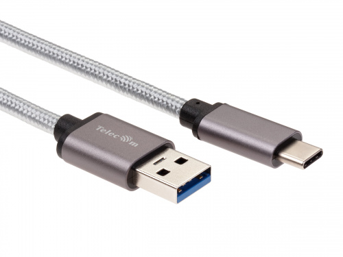 Кабель-переходник USB 3.1 Type-C(M)--> USB 3.0 Am, 1метр TELECOM <TC403M-1M> (1/250) фото 3 Кабель-переходник USB 3.1 Type-C(M)--> USB 3.0 Am, 1метр TELECOM <TC403M-1M> (1/250) фото 3