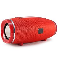 Колонка портативная Borofone BR3, Rich sound, металл, пластик, microSD, цвет: красный (1/40) (6931474715586)