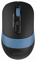 Беспроводная мышь A4TECH Fstyler FB10C (2000dpi) BT/Radio (4but), синий (1/40) (FB10C  ASH BLUE)