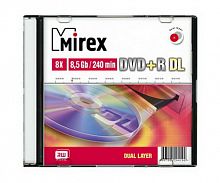 Диск MIREX DVD+R Dual Layer 8.5 GB 8x SL (1/50) (UL130062A8S)