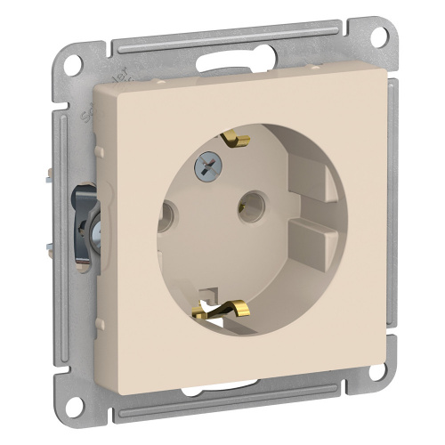 Механизм розетки 1-м С/У ATLASDESIGN 16А IP20 с заземл. беж. Systeme Electric ATN000243 (1/20/160) Механизм розетки 1-м С/У ATLASDESIGN 16А IP20 с заземл. беж. Systeme Electric ATN000243 (1/20/160)