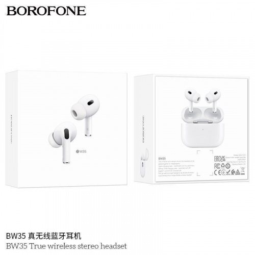 Наушники внутриканальные Borofone BW35, True, цвет: белый (1/17/102) (6974443388978) Наушники внутриканальные Borofone BW35, True, цвет: белый (1/17/102) (6974443388978)