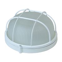 Светильник GAUSS НБП IP54 190х176х90 круг с решеткой под лампу Е27 max 60W (1/10) (926602116)