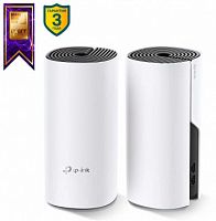 Mesh-комплект TP-LINK Deco M4 (DECO M4(2-PACK), AC1200, бесшовный, 10/100/1000BASE-TX (упак.:2шт), белый (1/6)