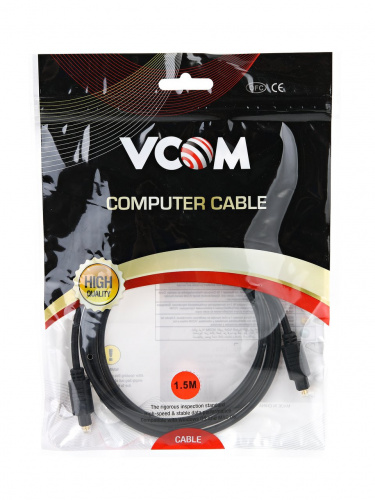 Оптический кабель ODT (Toslink)-M -- > ODT (Toslink)-M ,1,5m, VCOM <CV905-1.5M> (1/160) фото 3