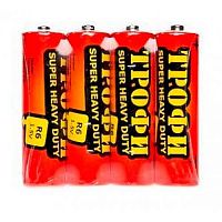 Элемент питания Трофи R6-4BL SUPER HEAVY DUTY Zinc (40/720/25920) (C0033716)