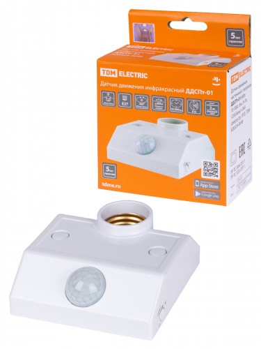 ДДСПт-01 60Вт, 10-300с, 6м, 3+Лк, 120(сбоку)+360(сверху)гр, IP20, TDM (1/50) (SQ0324-0048) ДДСПт-01 60Вт, 10-300с, 6м, 3+Лк, 120(сбоку)+360(сверху)гр, IP20, TDM (1/50) (SQ0324-0048)