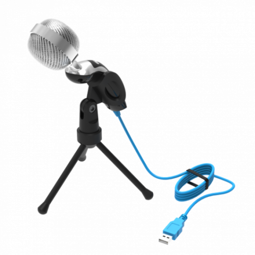 Микрофон RITMIX RDM-127 USB, черный, настольный, шнур 1.5 м (1/40) (15120026)