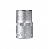 Головка на 14 мм SMARTBUY торцевая, шестигранная, под квадрат 1/2", CR-V, tools (1/200) (SBT-SW-14-12p1)