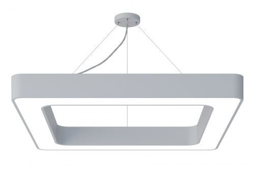 Светильник светодиодный Geometria ЭРА Quadro SPO-162-W-40K-070 70Вт 4000К 4200Лм IP40 800*800*80 белый подвесной  (Б0050584)