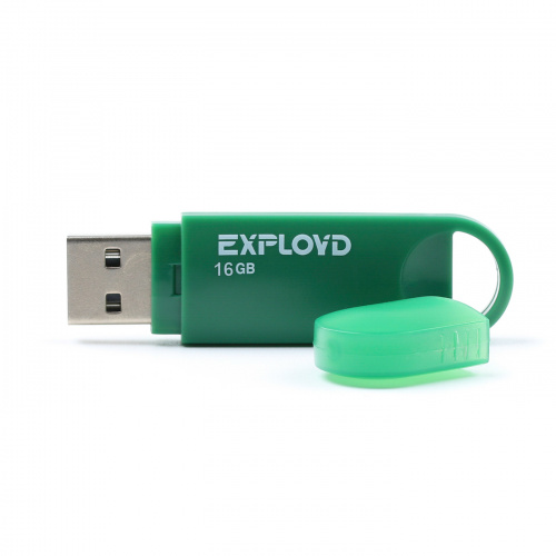 Флеш-накопитель USB 16GB Exployd 570 зелёный (EX-16GB-570-Green) фото 2 Флеш-накопитель USB 16GB Exployd 570 зелёный (EX-16GB-570-Green) фото 2