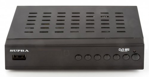 Ресивер DVB-T2 Supra SDT-101C черный (1093849)